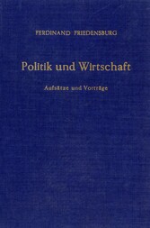 Politik und Wirtschaft.