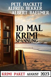 10 Mal Krimi Spannung August 2023: Krimi Paket