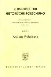 Analecta Fridericiana.