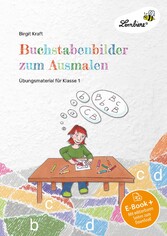 Buchstabenbilder zum Ausmalen