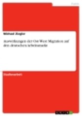 Auswirkungen der Ost-West Migration auf den deutschen Arbeitsmarkt