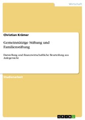 Gemeinnützige Stiftung und Familienstiftung