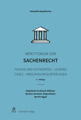 Repetitorium zum Sachenrecht