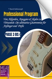 Professional Program: Von Akkorden, Arpeggios & Skalen zu Virtuosität. Die ultimative Gitarrenreise für Anfänger und angehende Profis: Phase 3 bis 4