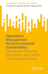 Operations Management for Environmental Sustainability