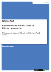 Representation of Santa Claus in US-American movies