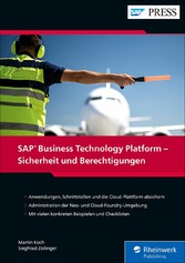 SAP Business Technology Platform - Sicherheit und Berechtigungen