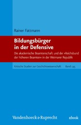 Bildungsbürger in der Defensive