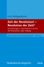 Zeit der Revolution! - Revolution der Zeit?