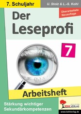 Der Leseprofi / Arbeitsheft - Fit durch Lesetraining / Klasse 7