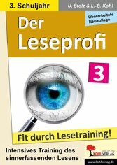 Der Leseprofi - Fit durch Lesetraining / Klasse 3