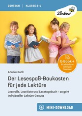 Der Lesespaß-Baukasten für jede Lektüre