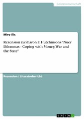 Rezension zu Sharon E. Hutchinsons 'Nuer Dilemmas - Coping with Money, War and the State'