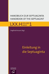 Einleitung in die Septuaginta