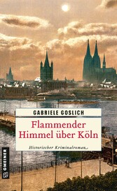 Flammender Himmel über Köln