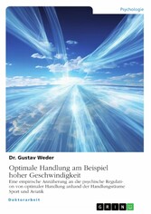 Optimale Handlung am Beispiel hoher Geschwindigkeit