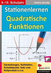 Stationenlernen Quadratische Funktionen