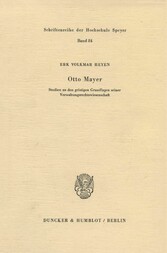 Otto Mayer.