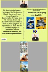 Geschichte der Hapag und des NDL  - Band 230 in der maritimen gelben Buchreihe - bei Jürgen Ruszkowski