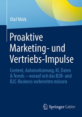 Proaktive Marketing- und Vertriebs-Impulse