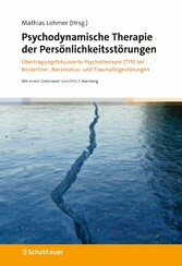 Psychodynamische Therapie der Persönlichkeitsstörungen