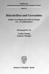 Bittschriften und Gravamina.