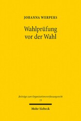 Wahlprüfung vor der Wahl