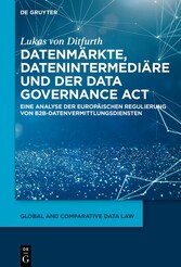 Datenmärkte, Datenintermediäre und der Data Governance Act