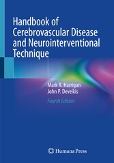 Handbook of Cerebrovascular Disease and Neurointerventional Technique