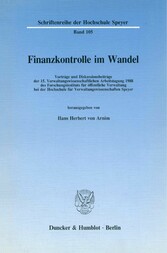 Finanzkontrolle im Wandel.