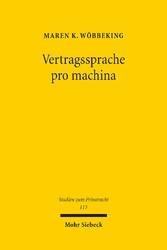 Vertragssprache pro machina