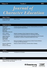 Journal of Character Education