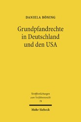 Grundpfandrechte in Deutschland und den USA