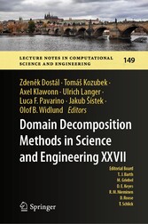 Domain Decomposition Methods in Science and Engineering XXVII