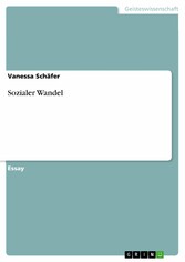 Sozialer Wandel