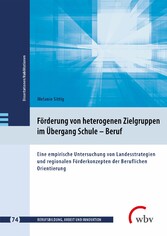 Förderung von heterogenen Zielgruppen im Übergang Schule - Beruf