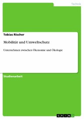 Mobilität und Umweltschutz