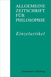 Philosophie und Methode. Thesen zur Stellung der Philosophie im Kontext der Wissenschaften.