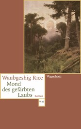 Mond des gefärbten Laubs