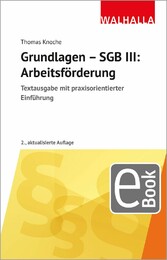 Grundlagen - SGB III: Arbeitsförderung