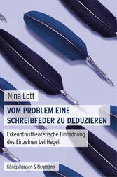 Vom Problem eine Schreibfeder zu deduzieren