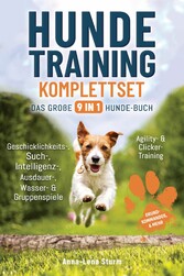 Hundetraining Komplettset - Das große 9 in 1 Hunde-Buch