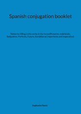 Spanish conjugation booklet