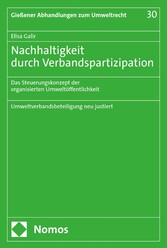 Nachhaltigkeit durch Verbandspartizipation