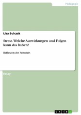 Stress. Welche Auswirkungen und Folgen kann das haben?