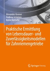 Praktische Ermittlung von Lebensdauer- und Zuverlässigkeitsmodellen für Zahnriemengetriebe