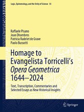 Homage to Evangelista Torricelli's Opera Geometrica 1644-2024