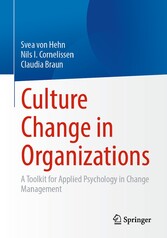 Culture Change in Organizations