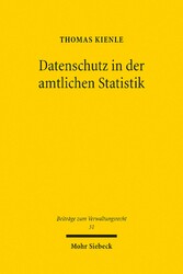 Datenschutz in der amtlichen Statistik