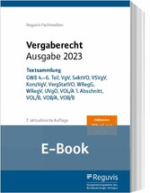 Vergaberecht - Ausgabe 2024 (E-Book)